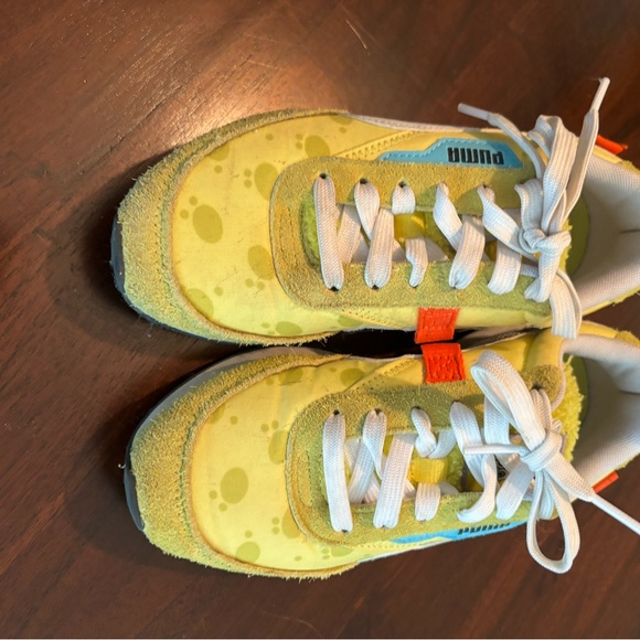 Puma Future Rider Spongebob Kids' Shoes Yellow - Picture 9 of 16